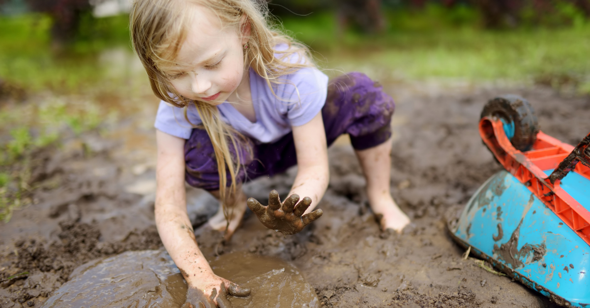 Happy Kids Are Muddy Kids!
